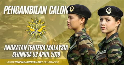 (klik link di bawah) 1. Pengambilan Calon Angkatan Tentera Malaysia (ATM) - 02 ...