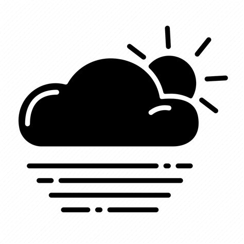 Cloud Fog Sun Weather Icon Download On Iconfinder