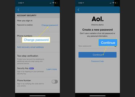 How To Change Your Aol Mail Password
