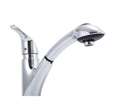 Danze kitchen faucets add some spice to a dull kitchen. Danze D454612 Melrose™ Single Handle Pull-Out Kitchen ...
