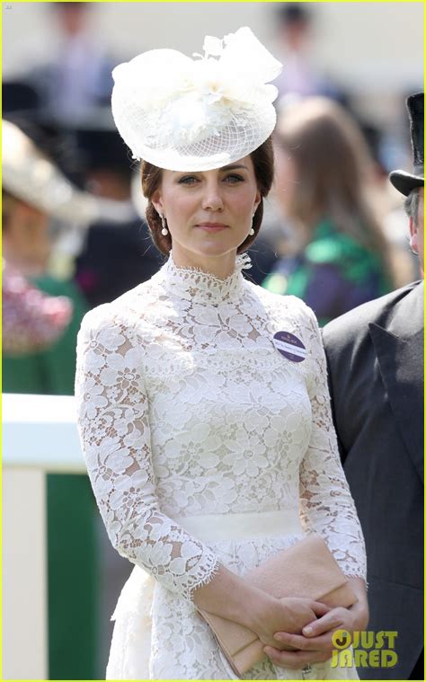Kate Middleton Wows In Alexander Mcqueen White Lace Dress For Royal