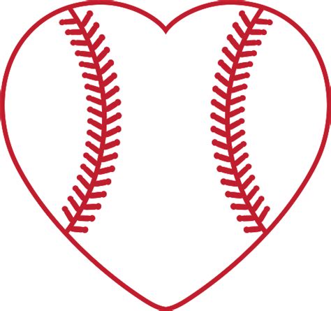 Astros Svg Baseball Heart Svg Baseball Outline Svg Digital Download Cricut Silhouette