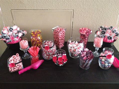 Zebra And Pink Themed Candy Buffet Candy Was From Amazon Oriental