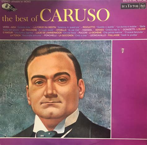 Enrico Caruso The Best Of Caruso Vinyl Discogs
