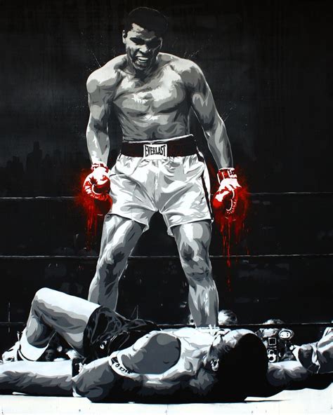 Muhammad Ali By Dan Woehrie I Would Love To Hang This Painting On