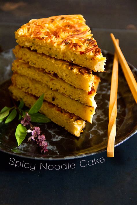 Spicy Noodle Cake In A Box With A Fox Sippitysup