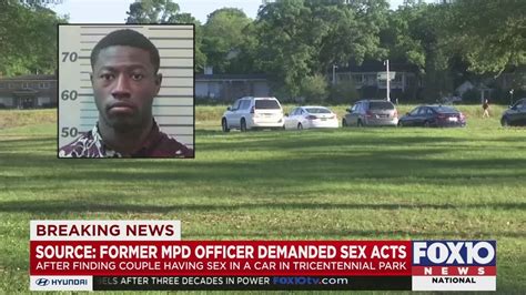 Sources Say Former Mobile Police Officer Demanded Intimate Acts From