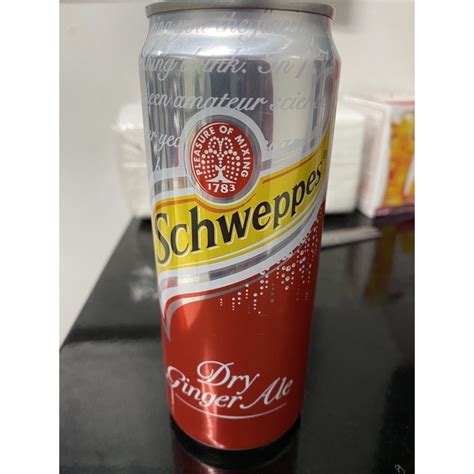 Schweppes Dry Ginger Ale 320ml X 12 Cans Shopee Philippines