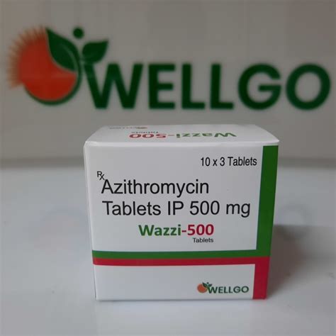 Azithromycin 500mg Tablets Well Go Pharma