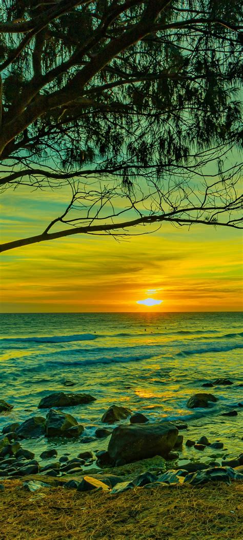 1080x2400 Beautiful Beach Sunset 1080x2400 Resolution Wallpaper Hd Nature 4k Wallpapers Images