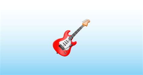 Guitarra Emoji 🎸