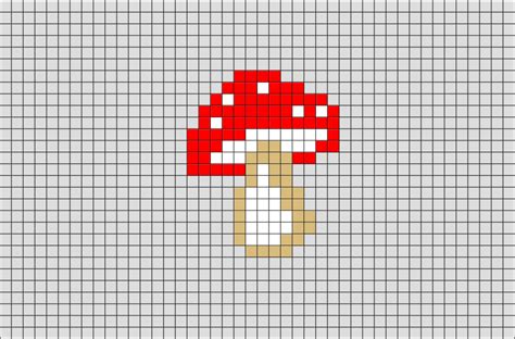 Mushroom Pixel Art Brik