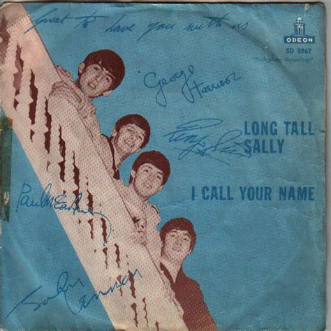The Beatles Long Tall Sally I Call Your Name 1964 Vinyl Discogs