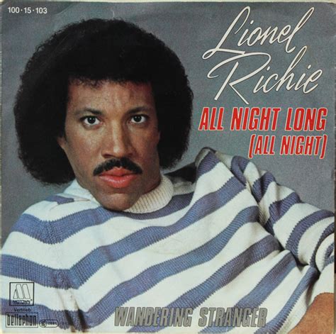Lionel Richie All Night Long All Night 1983 Vinyl Discogs