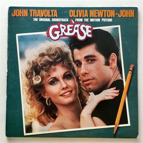 Grease Soundtrack Double Lp Vinyl Record Album Rso Etsy Grease