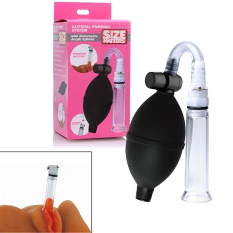 Clitoral Nipple Suction Pumping System Cylinder Pump Sucker Clit
