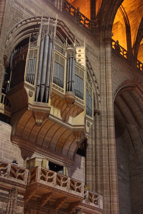Anglican Cathedral Liverpool The Impressive Organ Pipes Flickr
