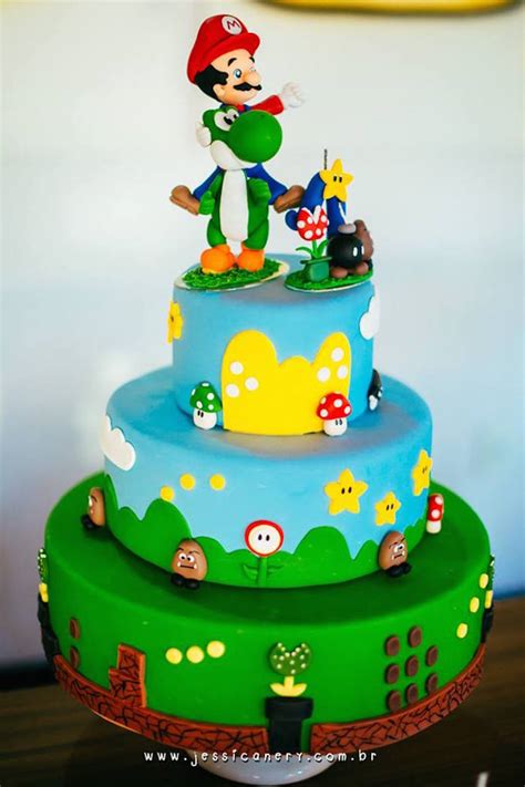 Super mario party planning ideas cake idea supplies decorations luigi. Kara's Party Ideas Super Mario Birthday Party | Kara's ...