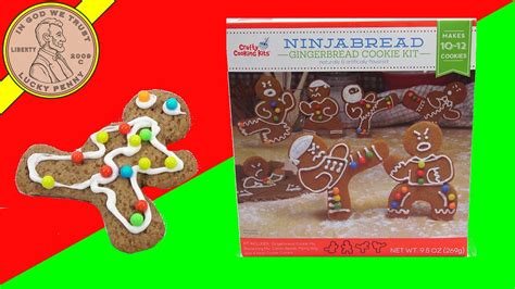 How To Make The Crafty Cooking Kit Ninja Bread Gingerbread Cookie Kit