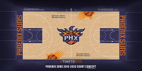 Phoenix Suns 19 20 Court Concept Rsuns