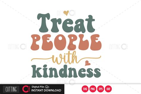 Treat People With Kindness Graphic By Jahid Story · Creative Fabrica