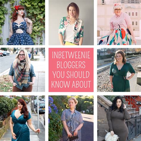 Inbetweenie Bloggers You Should Know About Size 14 Fashion Curvy