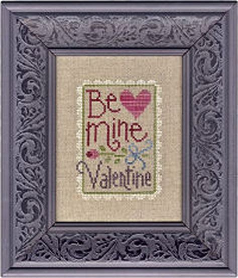 Lizzie Kate Snippet S77 Be Mine Valentine Cross Stitch