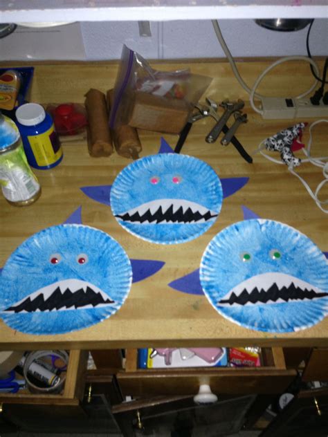 Pin By Shelby Banks On Kids Stuff Arts And Crafts For Kids Shark