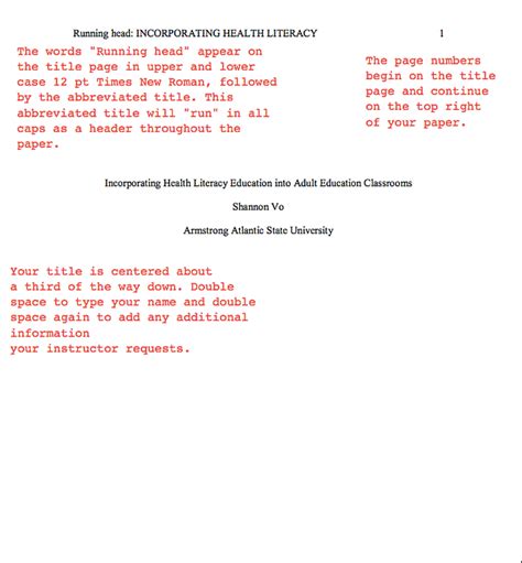 On the home tab, in the paragraph group, click line and paragraph spacing (line spacing in word 2007). Title Page Examples and Formats | Title page example ...