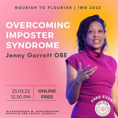 The Key To Confidence Overcoming Imposter Syndrome Jenny Garrett Obe