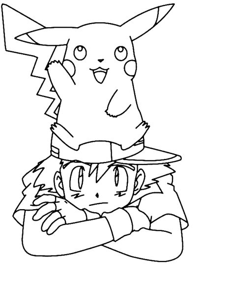 Pikachu Coloring Pages For Free Pikachu Coloring Page Pokemon