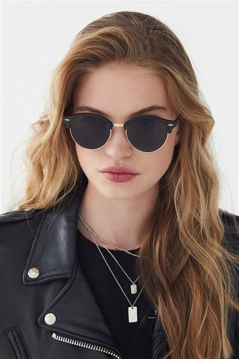 Round Half Frame Sunglasses Best Sunglasses For Women 2019 Popsugar Fashion Photo 10