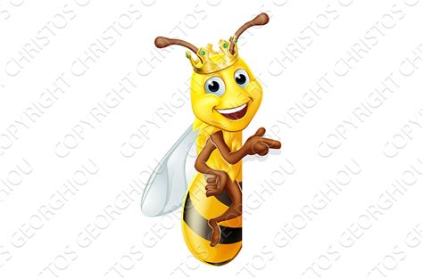 Queen Honey Bumble Bee Bumblebee In Masterbundles
