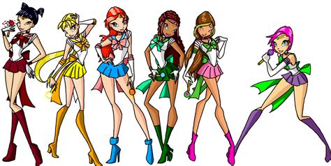 Sailor Winx Club By Rothfyae On Deviantart