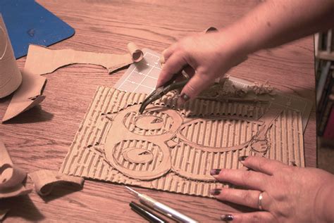 Corrugated Cardboard Printmaking For Children Hubpages