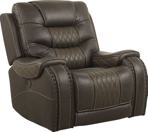 Eric Church Highway To Home Headliner Brown Leather Recliner Rooms To Go