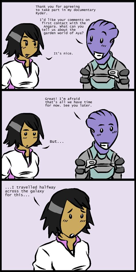 Mass Effect Andromeda Interview By Bookwormcat On Deviantart