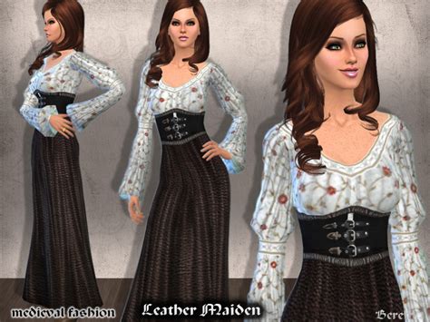Medieval Sims 4 Cc Short Dress