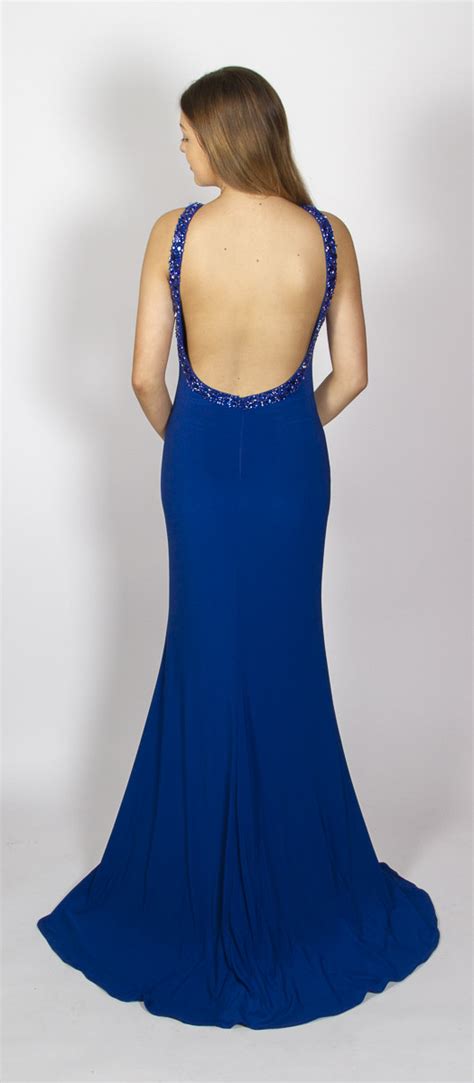 Audrey Royal Blue Back Arabella Dresses