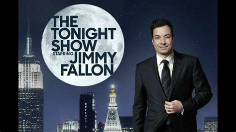 The Tonight Show Starring Jimmy Fallon Intro Music Youtube