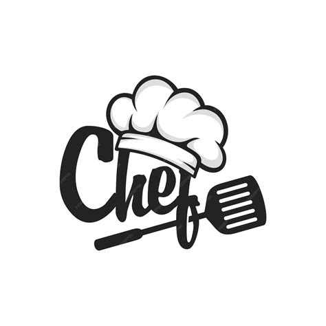 Chef Logo Vector Vector Premium
