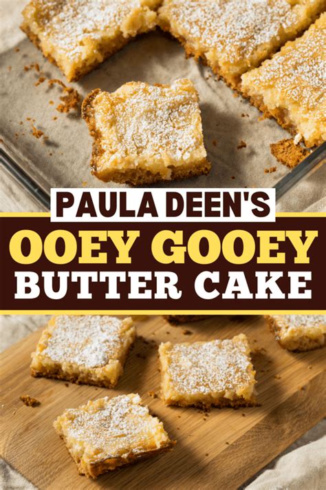 Paula Deens Ooey Gooey Butter Cake Insanely Good