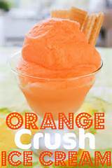 Ice Cream Recipes Orange Pictures