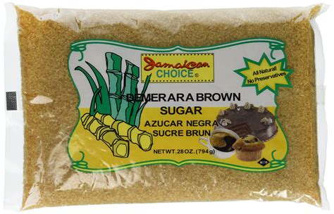 Jamaican Choice Demerara Brown Sugar From Pure Sugar Cane 28 Oz Ebay