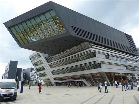 Its Raining Zaha Massive Piece Of Hadid Designed Building Comes