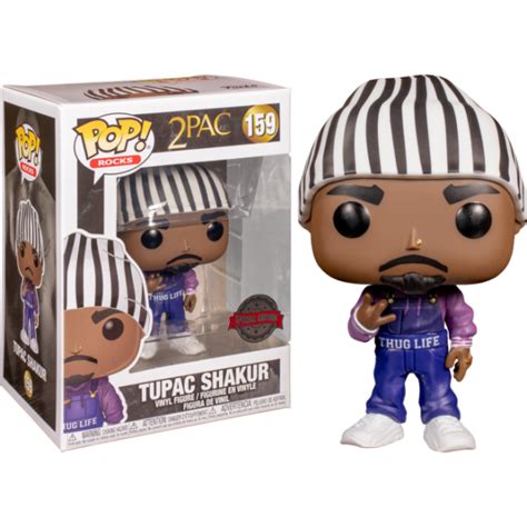 Funko Pop Tupac Shakur 159 2pac Rocks Vinyl Figure For Sale Online Ebay