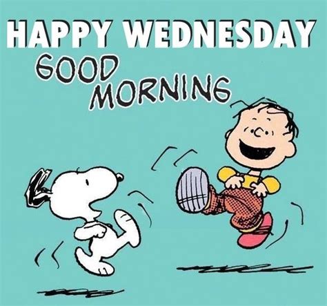 Best Good Morning Happy Wednesday Quotes Good Morning Snoopy