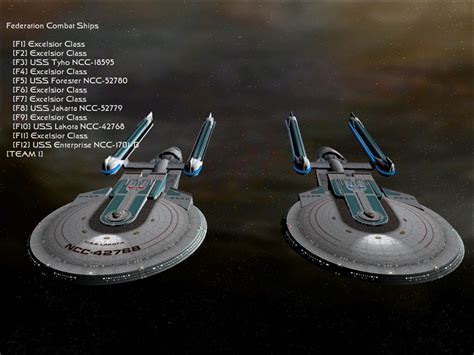 Excelsior Class Pack Star Trek Armada Files