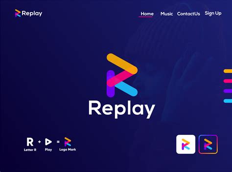 Replay Logo By Isnain On Dribbble