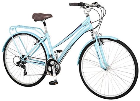 Schwinn Womens Community 700c Hybrid Bicycle Light Blue 16 Inch